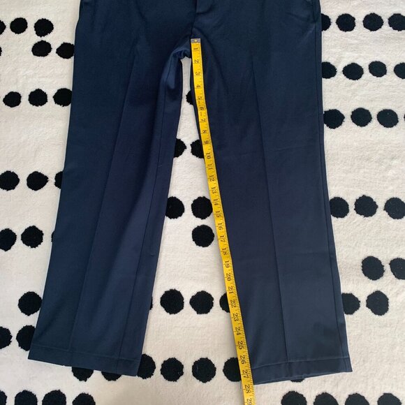 Greg Norman Golf Pants Navy Straight Leg Performance Business Chino - Picture 11 of 11
